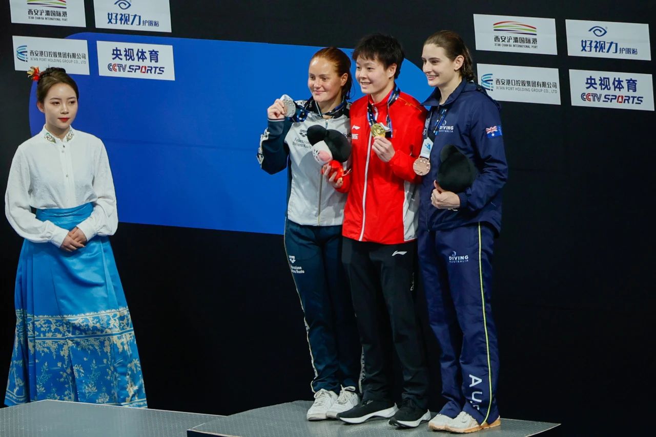 直擊2024跳水世界杯精彩瞬間——24年金牌品質(zhì)，為眼健康注力